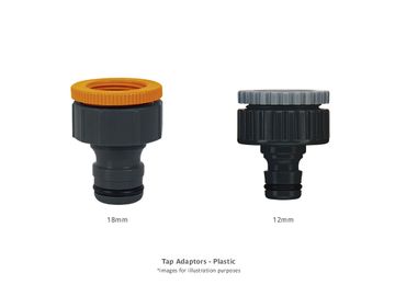 Tap Adaptor 12mm Plastic