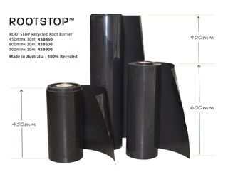 RootStop Recycled Root Barrier 450mm Deep x 30m Roll