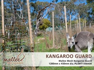 Mallee Mesh Kangaroo Guard 1200mm High x 460mm Diameter - 20/Pack