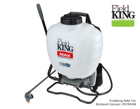FieldKing Max 15L Backpack Sprayer