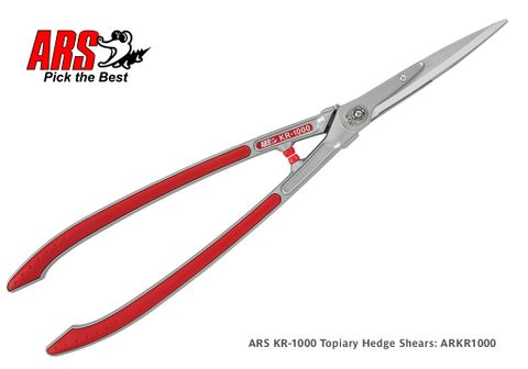 ARS KR-1000 Topiary Hedge Shears, 180mm Blades, 653mm