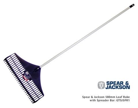 Spear & Jackson 580mm Leaf Rake With Spreader Bar