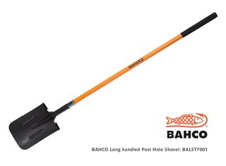 Bahco Long Handled Post Hole Shovel