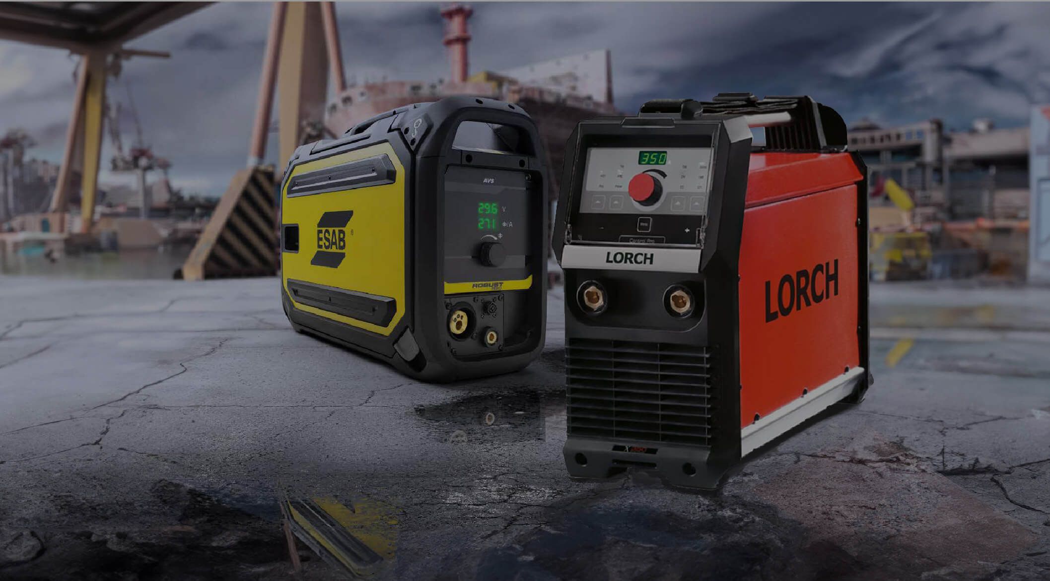 <h2>Dynamic Duo:</h2>   <h3>Lorch X350 and ESAB RobustFeed Redefine Welding Standards</h3>                              <button>Learn More</button>