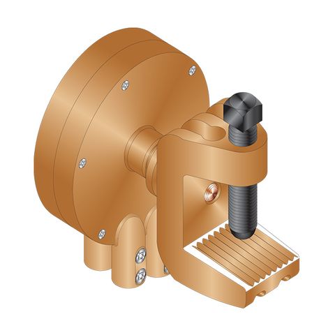 Rotary Ground Clamp. 1500A