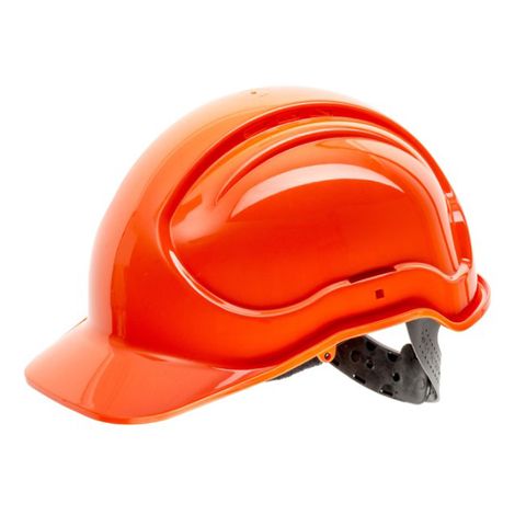 Honeywell Hard Hat Vented. Fluro Orange