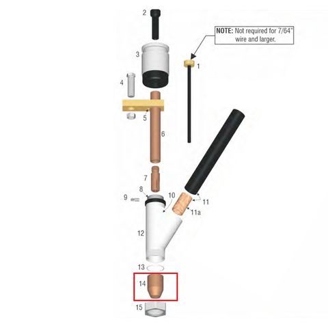 Subarc K231 Flux Cone