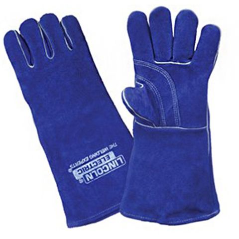 Lincoln Premium Leather Welding Gloves - Lefties