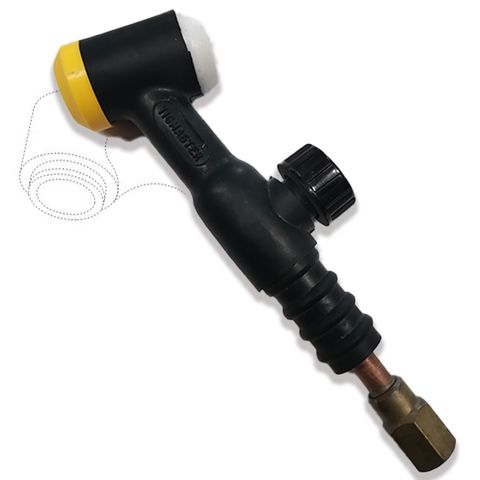 TIGMASTER W17 TIG Torch Head / Body. Flexi Valve