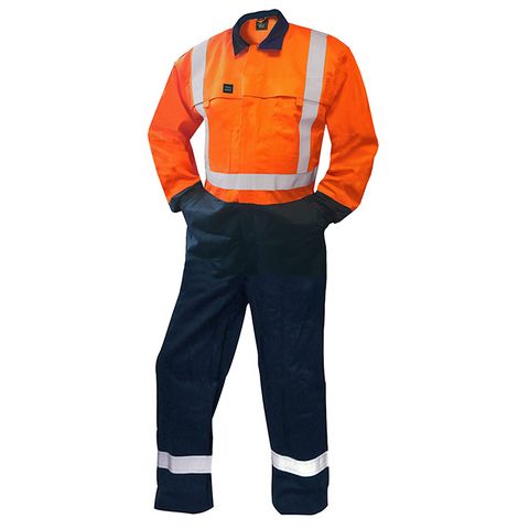 Safe-T-Tec FR Overall. 12Cal. Day/Night. Size 12