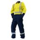 Safe-T-Tec Overall. Cotton. Day/Night. Size 4. Yellow/Navy