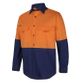 JBs Wear Shirt. Ripstop  Cotton. Day Only. Size XS. Orange/Navy