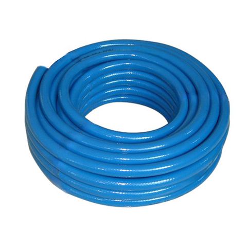Gas Hose PVC Reinforced. 5.0 mm . Blue