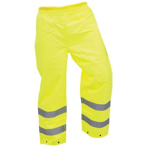 Bison Stamina Overtrousers.  Size M. Yellow