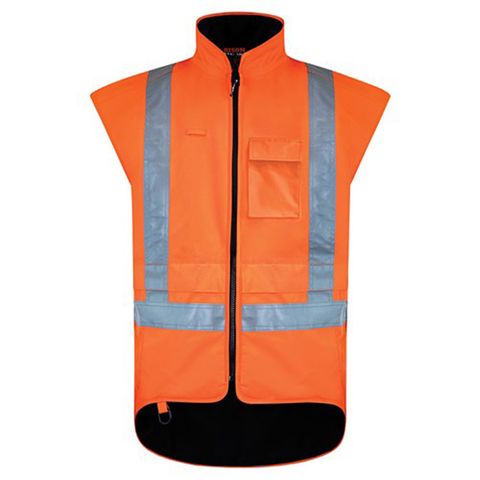 Bison Vest Stamina V18. TTMC-W17. Orange.  Size L