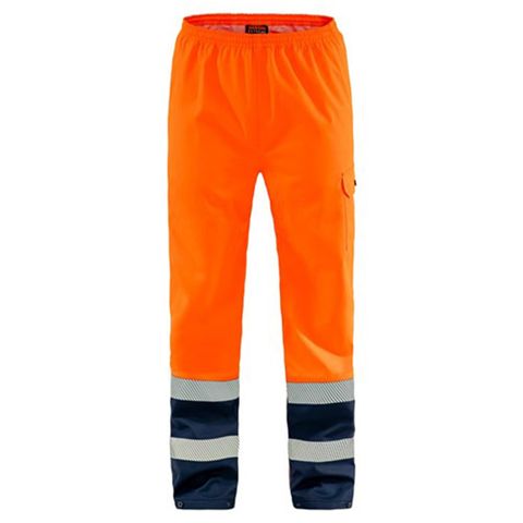 Bison Extreme Overtrousers. Orange/ Navy.  Size 3XL