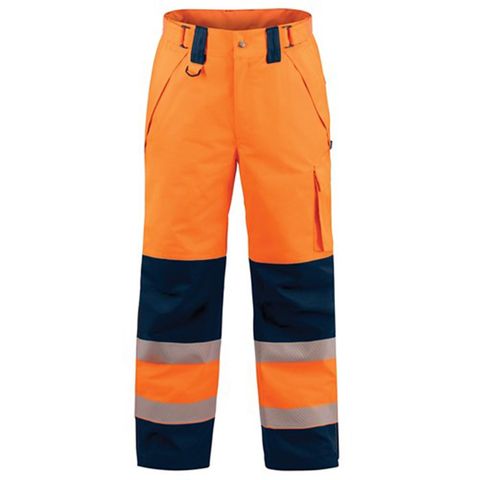 Bison Extreme Trousers.  Size M. Orange/ Navy