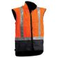 Bison Vest Stamina V17. Day- Night.  Size XS. Orange/ Navy