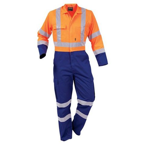 Bison Overall Workzone Day/Night. PolyCotton