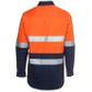 JBs Wear Shirt. Cotton . Hi-Vis Day-Night. Size 7XL. Orange/Navy