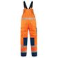 Bison Extreme Bibtrousers. Orange/ Navy.  Size M