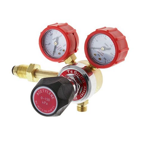 Tesuco Acetylene Regulator - Side Entry