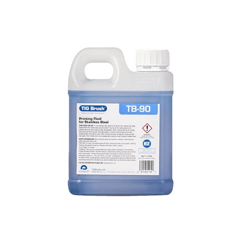 TIG Brush TB-90. Stainless Steel Printing Fluid