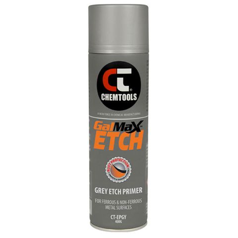 Chemtools ETCH Primer Spray. Grey