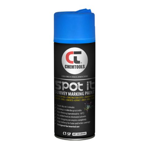 Chemtools Spot It Marking Paint Spray. Blue