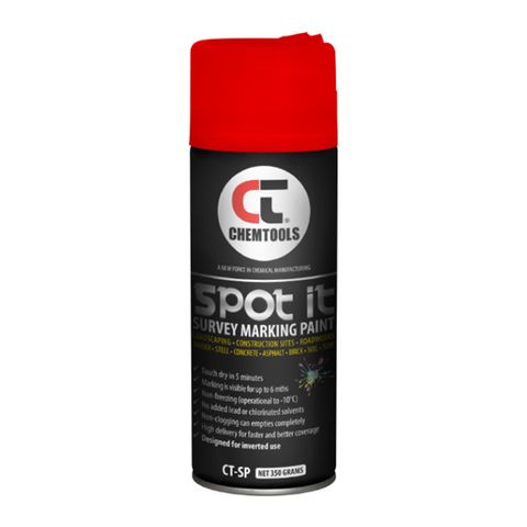 Chemtools Spot It Marking Paint Spray. Red
