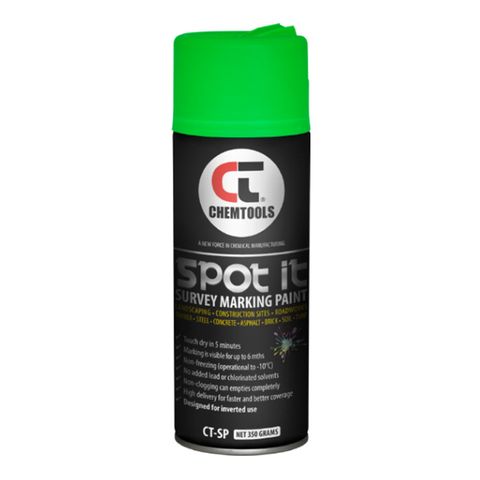 Chemtools Spot It Marking Paint Spray. Fluro Green