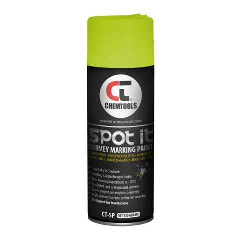 Chemtools Spot It Marking Paint Spray. Fluro Yellow