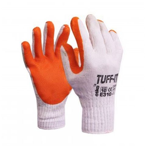 Tuff-It Latex Gloves. L