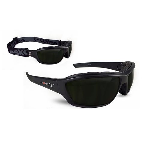Combat X4 Safety Glasses. Shade 5