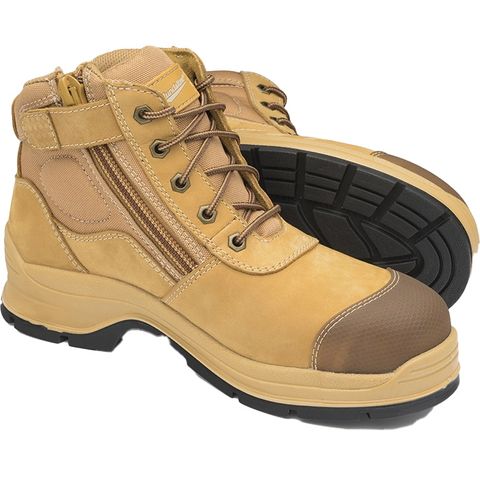 Blundstone Workfit 318 - Lace Up and Zip Boots. 9 UK