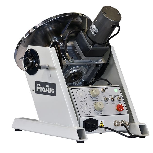 ProArc Positioner/Rotator 100kg. 0.6-8rpm - ARC Welding & Safety Supplies