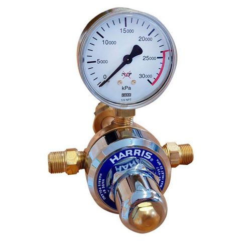 Harris Argon Regulator 821 - Dual Side Entry