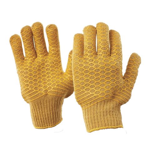 Lattice Honeycomb PVC Gloves