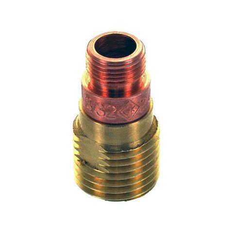 Gas Lens Collet Body - Stubby for 17/ 18/ 26. 2.4mm