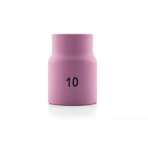 Ceramic (Alumina) Gas Lens Nozzle - 54N Stubby. #10 (16.0mm)