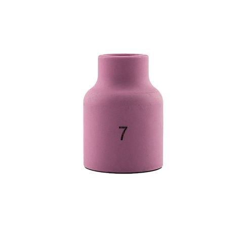 Ceramic (Alumina) Gas Lens Nozzle - 54N Stubby. #7 (11.0mm)