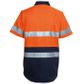 JBs Wear Shirt S/S. Cotton. Day-Night. Size 3XL. Orange/Navy