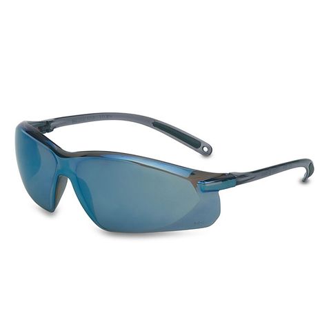 Honeywell Uvex A700 Anti-Fog Glasses. Blue Mirror