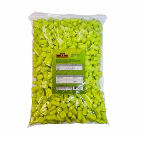 Bell Shaped EarPlugs. Packet of 300