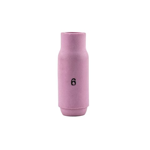 Ceramic (Alumina) Nozzle - 10N for 17/ 18/ 26. #6 (10.0mm)