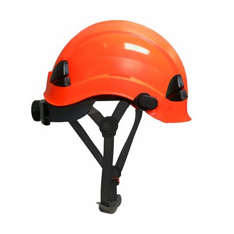 Peakless Hard Hat. Fluro Orange