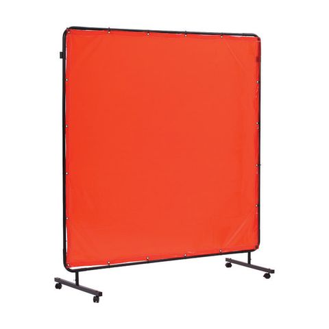 Welding Frame 1.8 x 1.8m & Curtain Orange