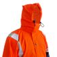 Safe-T-Tec Waterproof Jacket Day/Night. Size L. Orange/Navy