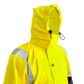 Safe-T-Tec Waterproof Jacket Day/Night. Size M. Yellow/Navy