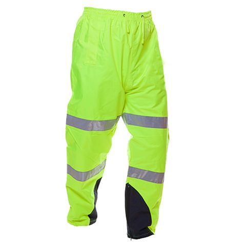 Safe-T-Tec Waterproof Trousers. Size 2XL. Yellow